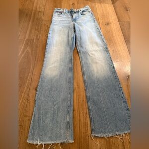 Zara Classic Blue Denim Pants